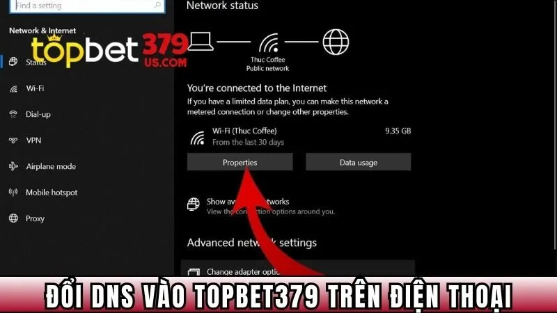 Hướng dẫn thay đổi đổi tên miền vào trên điện thoại
